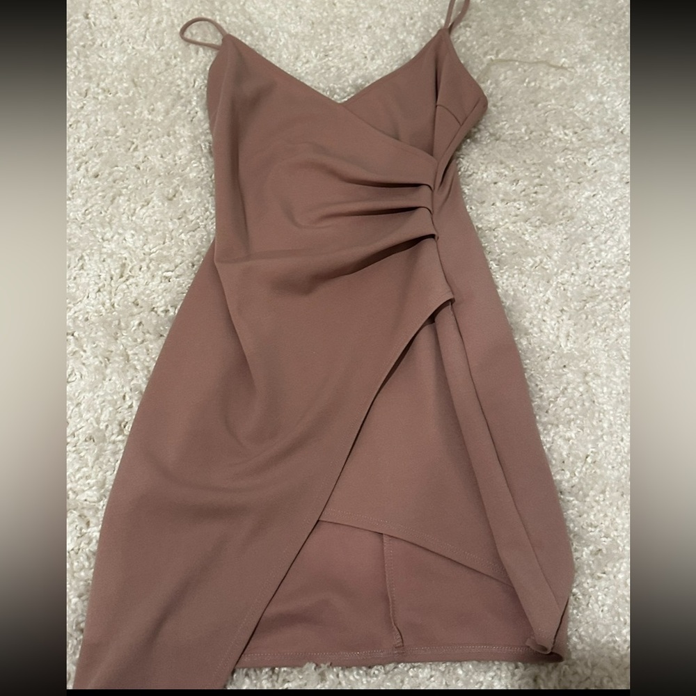 Blue Blush Mauve Slip Dress